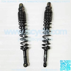 Motorcycle Shock Absorber one Pair 400mm 410mm 420mm 430mm 440mm 450mm Motorcycle Shock Absorber Rear Suspension fit for YMAHA Suzuki Kawasaki ATV Motorcycle Shock Absorber (Color : 420mm)