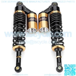 1 Pair Universal 360mm 14" Motorcycle Rear Air Shock Absorbers Suspension Fit for Yamaha Fit for Suzuki ATV Dirt Bike Shock Absorbers Motorcycle Shock Absorber