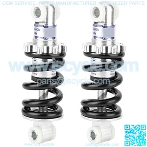 Shock Damper, 2 Pcs 125mm 750LBS Rear Shock Damper, Replacement Shock Suspension Fits for ATV Go-Kart Scooter 49cc