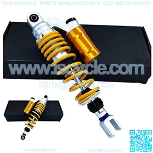 1 pcs 320mm 340mm 360mm Motorcycle Rear air Shock absorbers Fit for Suzuki Yamaha Kawasaki BW 125 Dirt Bike Gokart Quad ATV,Motorcycle Suspension Strut Motorcycle Shock Absorber
