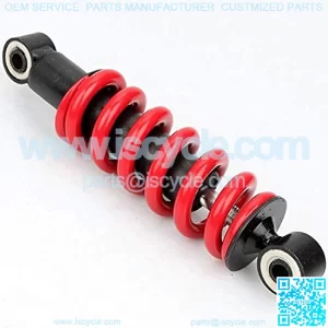 1 Pcs Universal 250mm 260mm Motorcycle Air Shock Absorber Rear Suspension for Motorcycle Scooter ATV Quad Red Black Motorcycle Shock Absorber Motorcycle Shock Absorber (Color : 200MM)