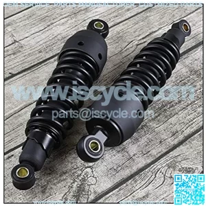 295mm 7.5mm Spring Universal Black Rear Shock Absorber Fit for Yamaha Fit for Suzuki Kawasaki BMW Bikes Gokart ATV Motorcycles,Motorcycle Suspension Strut Shock Absorbers (Color : 295mm)