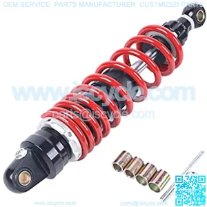 Air Shock Absorber, 330mm Motorcycle Rear Shock Absorbers Suspension for Dirt Bike Motorcycle ATV Motor Scooter