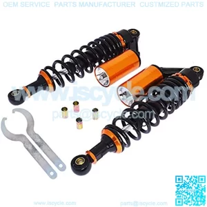 Universal 12.5 Inch 320mm Rear Adjustable Suspension Air Shock Motorcycle Absorber Replacement for Honda Yamaha Suzuki Kawasaki