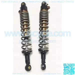 400mm/410mm/420mm/430mm/440mm/450mm Motorcycle Shock Absorber Suspension Fit for YMAHA Suzuki Kawasaki ATV,Air Shock Absorber Rear Suspension Motorcycle Shock Absorber (Color : 420mm)