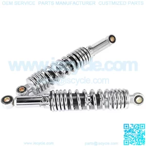 Rear Shock Universals 320mm 12mm Eye Motorcycle Accessories Air Shock Absorber Rear Suspension Fit for Yamaha Motors Scooter ATV Quad D30 Motorcycle Shock Absorber (Color : Dark Grey)