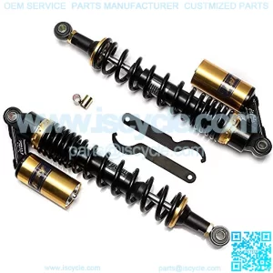 Motorcycle Shocks 280mm 320mm 340mm 360mm 380mm 400mm 440mm Motorcycle Air Shock Absorber Rear Suspension ATV Quad Scooter Dirt Bike Motor D30 Motorcycle Shock Absorber (Color : M99 15 2 280mm)