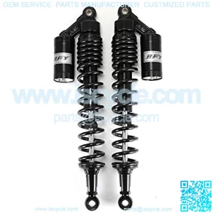 Motorcycle Shocks Black 280mm 320mm 360mm 380mm 440mm Motorcycle Air Shock Absorber Rear Suspension ATV Quad Scooter Dirt Bike Motor D30 Motorcycle Shock Absorber (Color : M99 35 1)