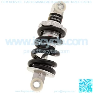Motorcycle Air Shock Absorber Suspension, 150mm/5.9inch Rear Shocker Spring for ATV Universal Fits for Most Vehicles