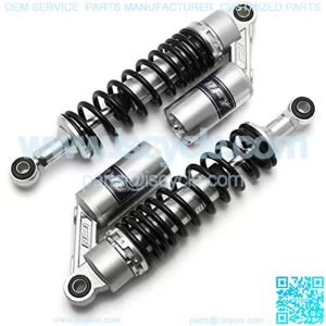 Spring Assemblies Motorcycle Shocks Silver Black 320mm 340mm 360mm 400mm 440m Motorcycle Air Shock Absorber Rear Suspension ATV Quad Scooter Dirt Bike Motor D30 (Color : M99 18 1 320mm)