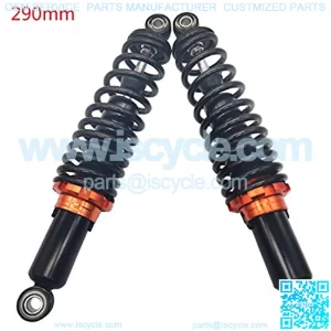 270mm 10.63"-290mm 11.42" Motorcycle Rear Shock Absorber for Pit Dirt Bike Quad ATV Go Kart Buggy Honda Suzuki Yamaha Kawasaki Motorcycle (290mm)