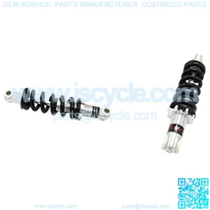 2pcs 7.5 inch 190mm Rear Back Shock Absorbers Suspension for ATV Quad Buggy 4 Wheeler Mini Bike, 1200 lbs, Black