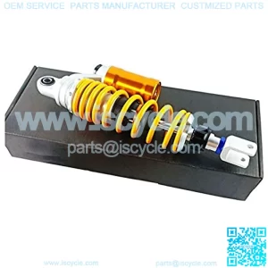 Motorcycle Universal 320mm 340mm 360mm Rear Air Shock Absorbers Suspension Fit for Yamaha Kawasaki Suzuki Fit for Ducati ATV 125 Motorcycle Shock Absorber Rear Motorcycle Shock Absorber