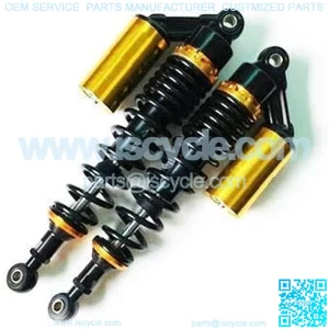 Shock Absorbers Motorcycle Rear Damper 400mm 410mm Air Shock Absorber Rear Suspension Fit for YMAHA Suzuki Kawasaki Aprilia Benelli ATV (Color : 410mm)