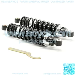 Pair of Rear Shocks for Suzuki Quad 300 1991-2002 4x4, fits 62100-19B80-019, 62100-19B81-019