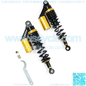 320mm Universal Motorcycle Rear Air Shock Absorbers Compatible with 150CC-750CC Karting Scooter ATV Yamaha Suzuki Honda Kawasaki