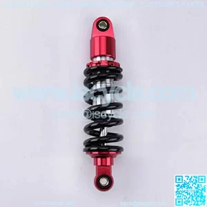 Motorcycles New One Piece 260mm 10" Motorcycle ATV Scooter Shock Absorber Rear Suspension Black Red