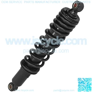 Shock Absorber, 355mm Universal Shock Absorber 8mm Spring Adjustable Damping Replacement for ATV Go Kart Quad Dirt Sport Bikes