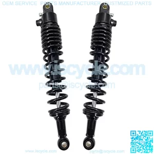 Shock Absorbers Motorcycle Shock Absorber 340MM 350MM 360MM 380MM Motorcycle Suspension Fit for Yamaha Suzuki Kawasaki Dirt Bikes Gokart ATV (Color : 380mm)