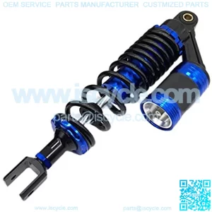 Motorcycle Suspension Strut Aluminum Alloy Rear Air Shock Absorbers Suspension Fit for ATV Motorcycle Refit Accessories Motorcycle Shock Absorber Motorcycle Shock Absorber (Color : A)
