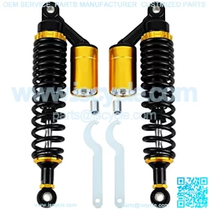 Motorcycle 2PCS 320mm Rear Shock Absorber Rear Suspension Fits for most 150cc-750cc Street Bikes ATV Go Kart Quad Dirt Sport Bikes