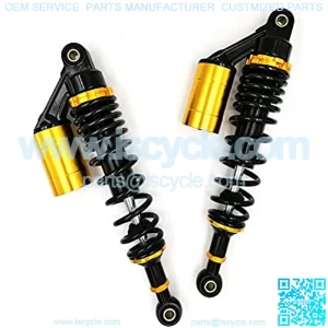 Motorcycle Universal 340mm Rear Air Shocks Absorber for Honda Kawasaki Suzuki Yamaha Go Kart Scooters Sport Street Bike