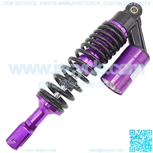 Universal Shock Absorber Motorcycle Air Shock Absorber Rear Suspension Fit for Yamaha Scooter Dirt Street Bike Gokart Moped Quad ATV 150cc-750cc Motorcycle Shock Absorber ( Color : 280mm Purple )