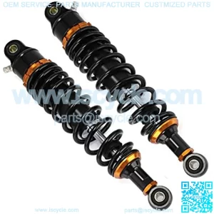 Motorcycle Suspension Strut 1 Pair 12.5" 320mm Motorcycle Air Shock Absorber Rear Suspension Motor Scooter Fit for Dirt Bike Fit for ATV Quad Black D30 Motorcycle Shock Absorber
