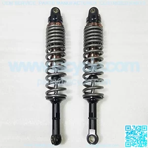One Pair 400mm 410mm 420mm 430mm 440mm 450mm Motorcycle Shock Absorber Rear Suspension Fit For Ymaha Fit For Suzuki Fit For Kawasaki Atv Shock Absorbers Motorcycle Shock Absorber ( Color : 430mm )