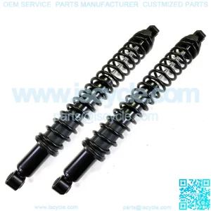 2 New Load Adjusting Rear Shocks Coil Springs Fits Dodge Ram 1500, Ram 1500