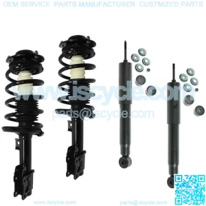 2 Complete Struts Springs + 2 Shocks 05-10 Pontiac G6, 08-12 Malibu, 07-09 Aura