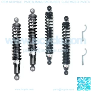 Full Set - 2 Front 2 Rear Coil-Over Shocks Springs Honda TRX450 Foreman 450 4x4