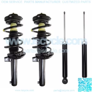 Full Set 2 Front Complete Struts Springs Rear Shocks Fits VW Golf Jetta Passat