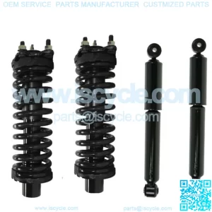 2 Complete Struts Coil Springs + 2 Rear Shock 2002-12 Jeep Liberty, 07-11 Nitro