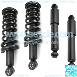 2 Front Complete Struts Springs Mounts + 2 Rear Shocks Fits 2005-2012 Xterra 2WD