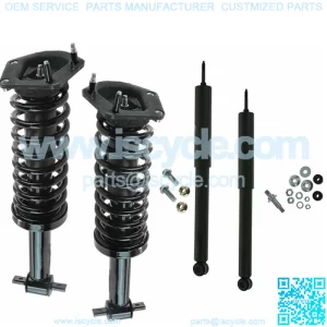 2 Front Complete Struts Springs Mounts + 2 Shocks Fit 1993 - 02 Camaro Firebird