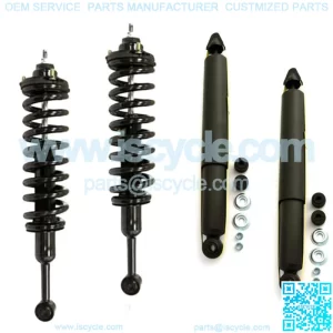 Full Set: 2 Front Complete Struts + 2 Rear Shocks Fit 2005 - 2012 4WD Tacoma