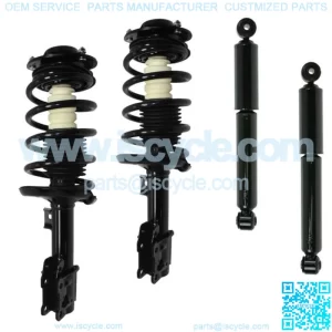 2 Complete Front Struts Springs Mounts + 2 Shocks Fits 04-07 Malibu Non Maxx