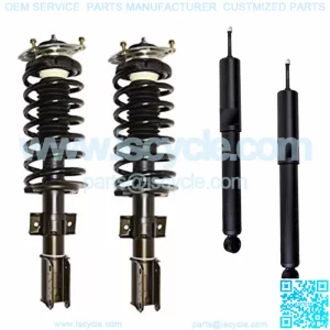 Full Set - 2 Complete Struts Springs Mounts 2 Rear Shocks Fit Volvo 850 C70 S70
