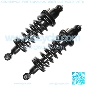 2 Rear Complete Struts With Springs Mounts Fit 2001 2002 Honda Civic 1.7L Only