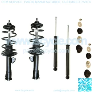 Full Set 2 Front Complete Struts With Springs + 2 Rear Shocks Fit Scion xD