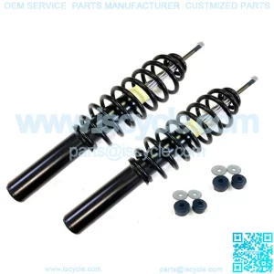 2 Front Coil-Over Shocks With Bushings Fit John Deere HPX Gator XUV620i XUV850D