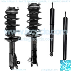 Full Set 2 Front complete struts 2 rear shocks Fit 2006 - 2011 Honda Civic Sedan