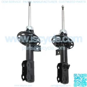 2 New Front Suspension Shocks Struts for 2007 2008 Honda Fit with Warranty