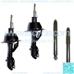 4 New Shocks Struts Full Set Front and Rear Dodge Caravan Springs NOT Included