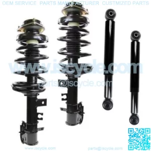 Full Set 2 Complete Struts Springs Mounts 2 Rear Shocks Fit Pathfinder QX4