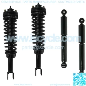 2 Complete Front Struts + 2 Rear Shock Absorbers Full Set Fit 2WD Dakota Raider