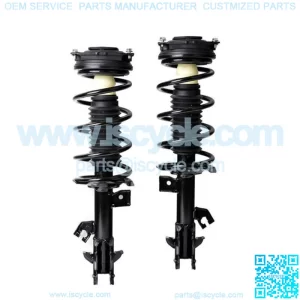 2 New Front Complete Struts With Springs Mounts Fit 2007 - 2012 Nissan Versa