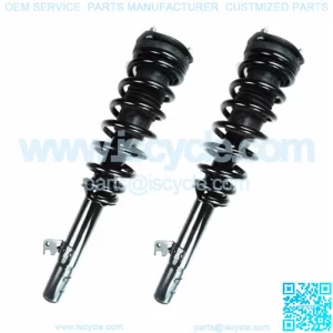 2 Front Complete Struts With Springs and Mounts Fit Ford Fusion 2.3L 4cyl Only