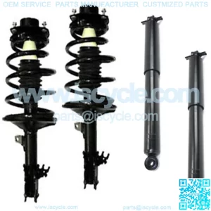 Full Set - 2 Complete Struts Springs +2 Shocks Fit 2005 2006 2007 Honda Odyssey